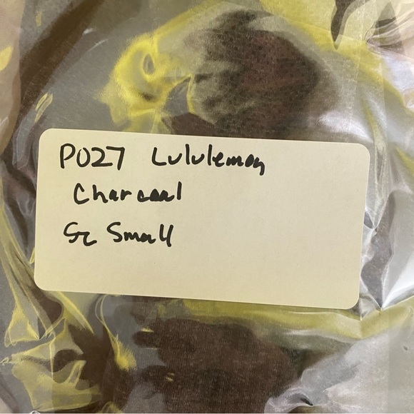 Lululemon Men’s Metal Vent Tech Long Sleeve Top Shirt Size Small Charcoal Gray - Picture 8 of 8